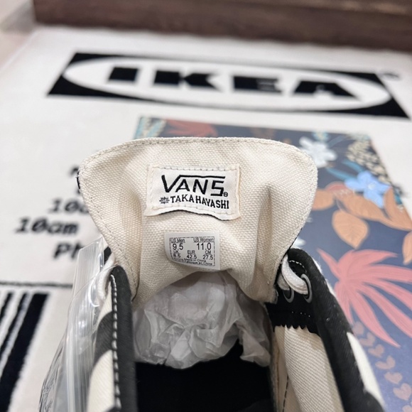 Vans X Taka Hayashi Chukka 75 LX ‘Optical’ Black White Checkered Lace Up Shoes main image 4